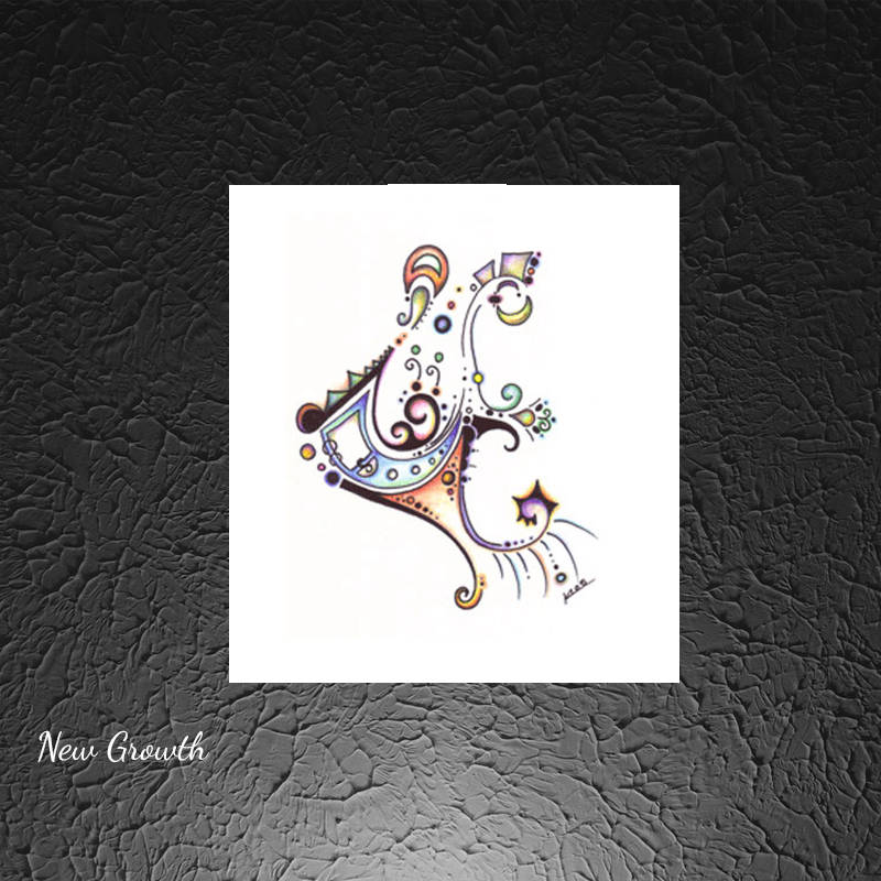 new growth drawing