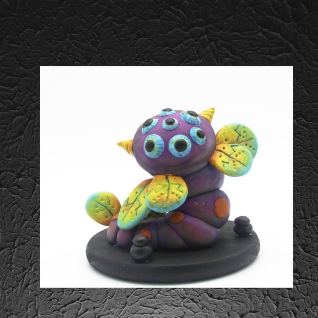 wee monster sculpture