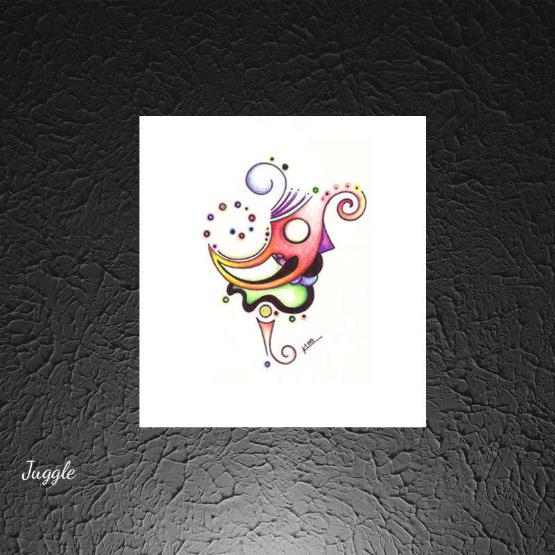 juggle drawing
