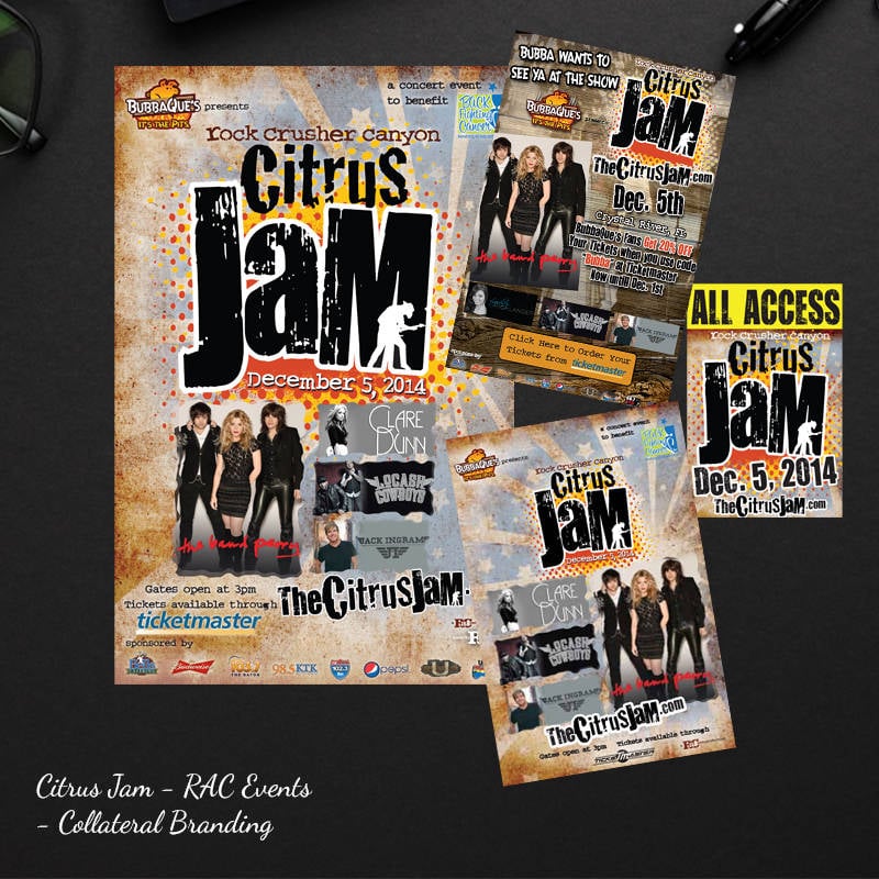 Citrus Jam Event  Branding Design