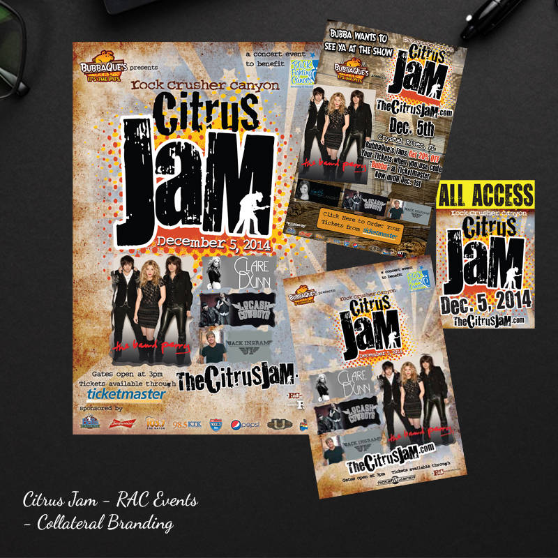 Citrus Jam Event  Branding Design