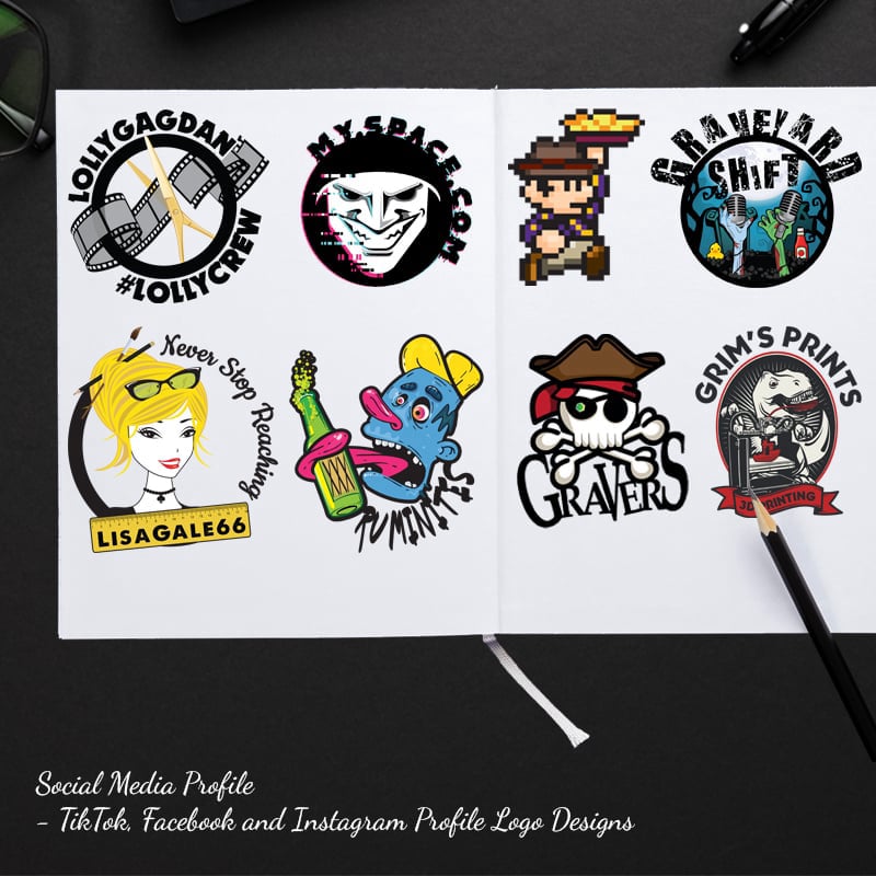 9 Social Media Logo Design