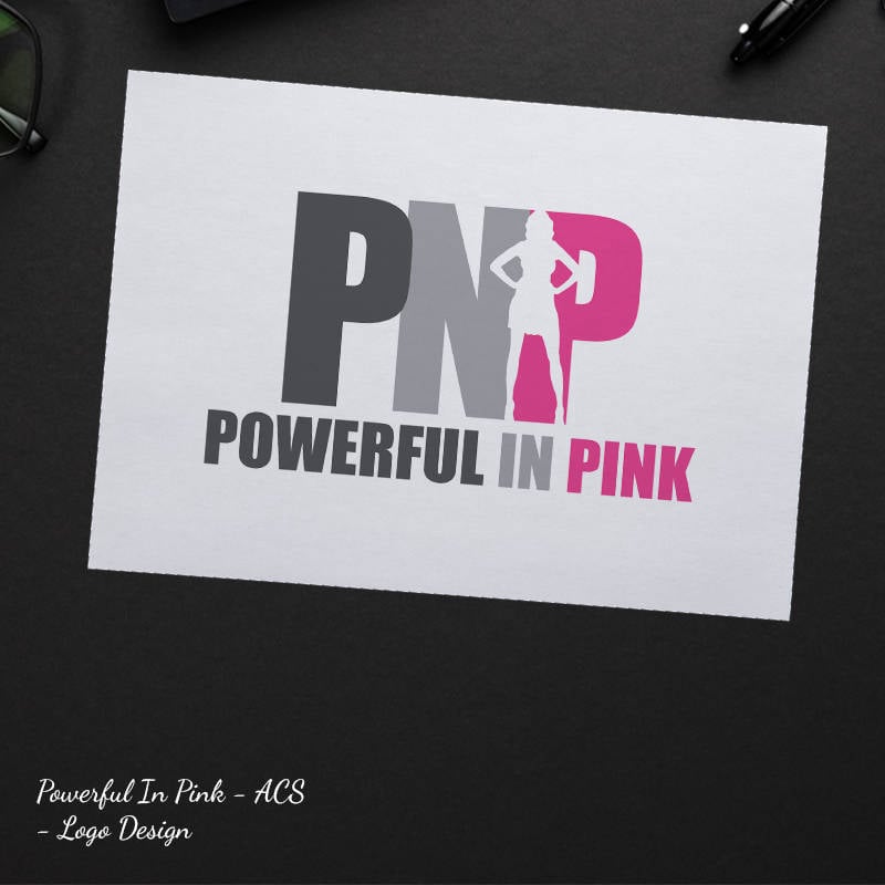 Power in Pink Logo Design for ACS