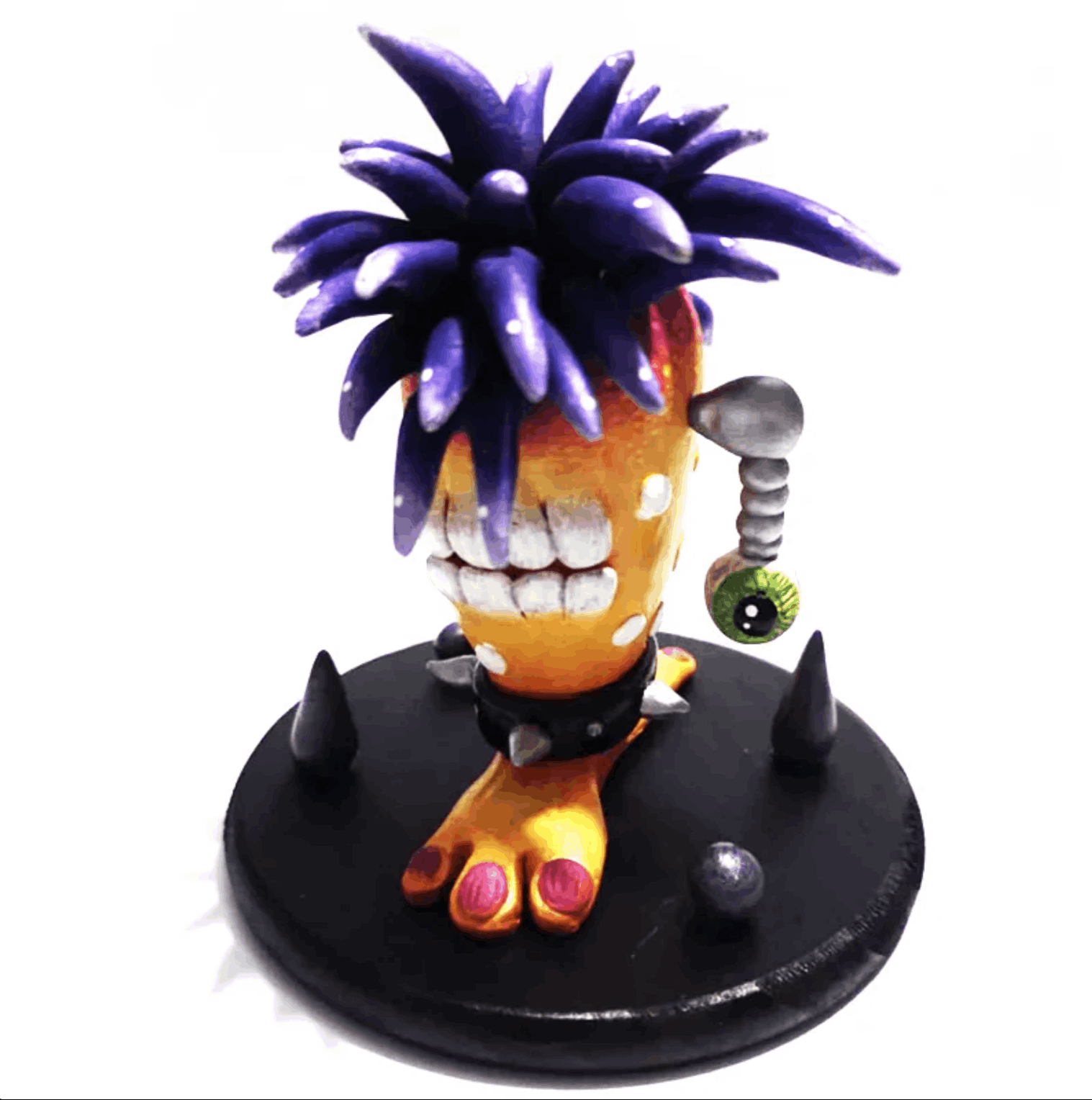 "Pete Rocker" WeeMonster Sculpture