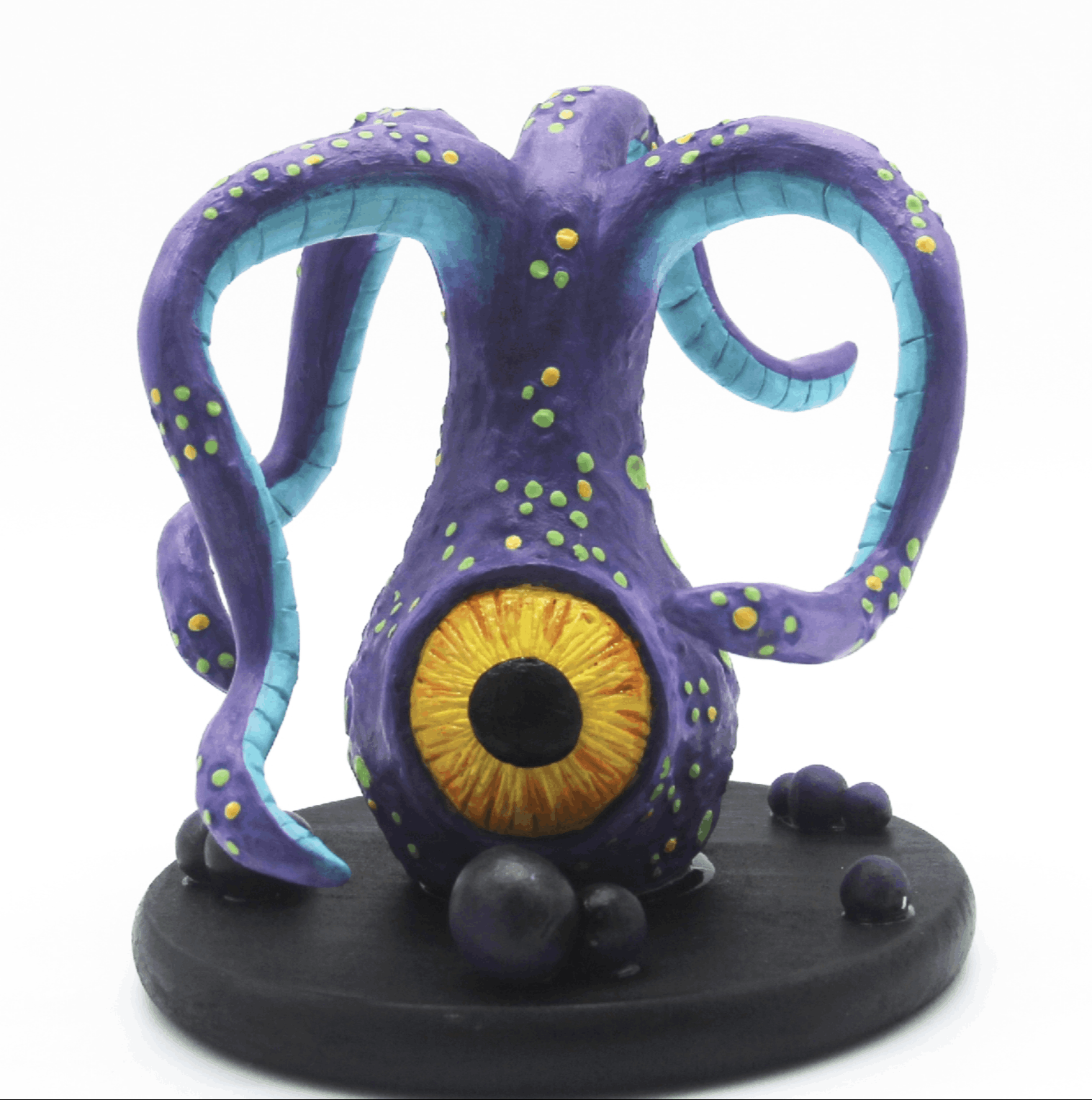 "Octa-Eye" WeeMonster Sculpture 
