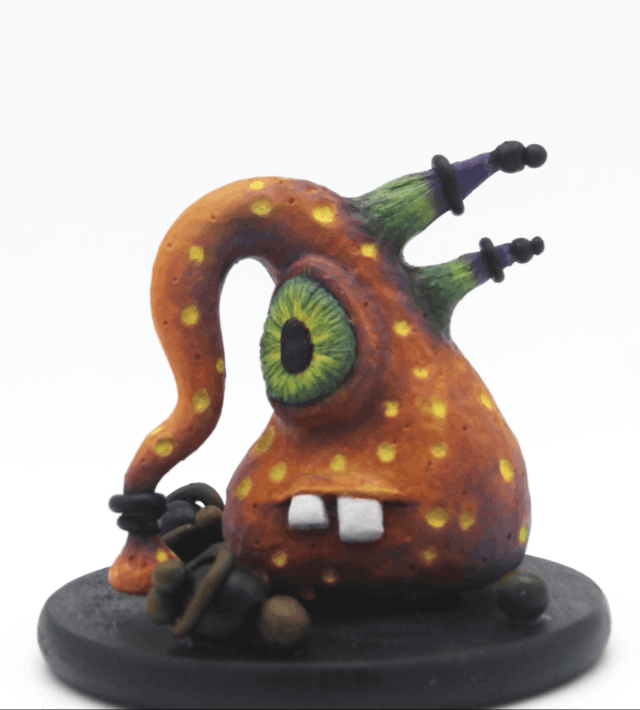 "Steve" WeeMonster Sculpture